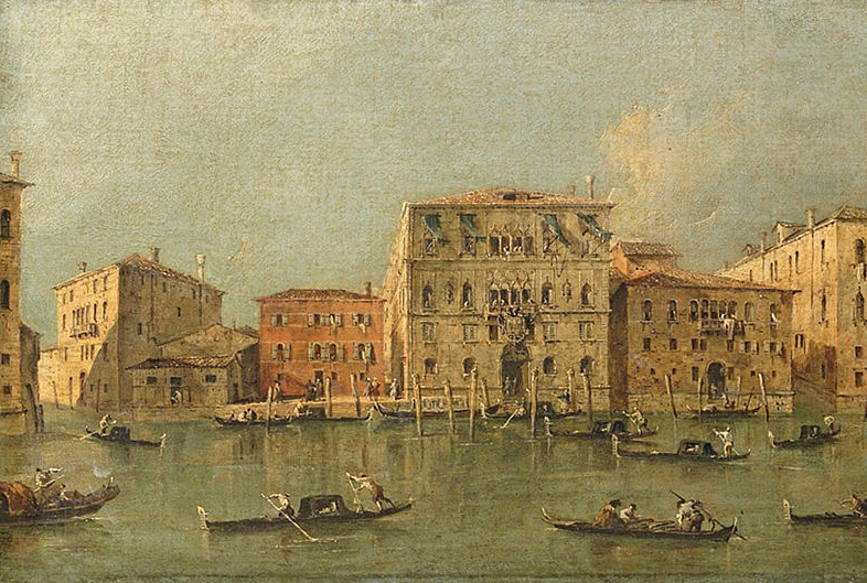 View of the Palazzo Loredan dell